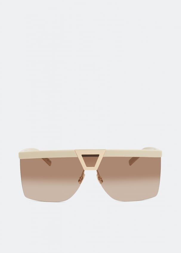 

Солнечные очки SAINT LAURENT SL 537 Palace sunglasses , коричневый
