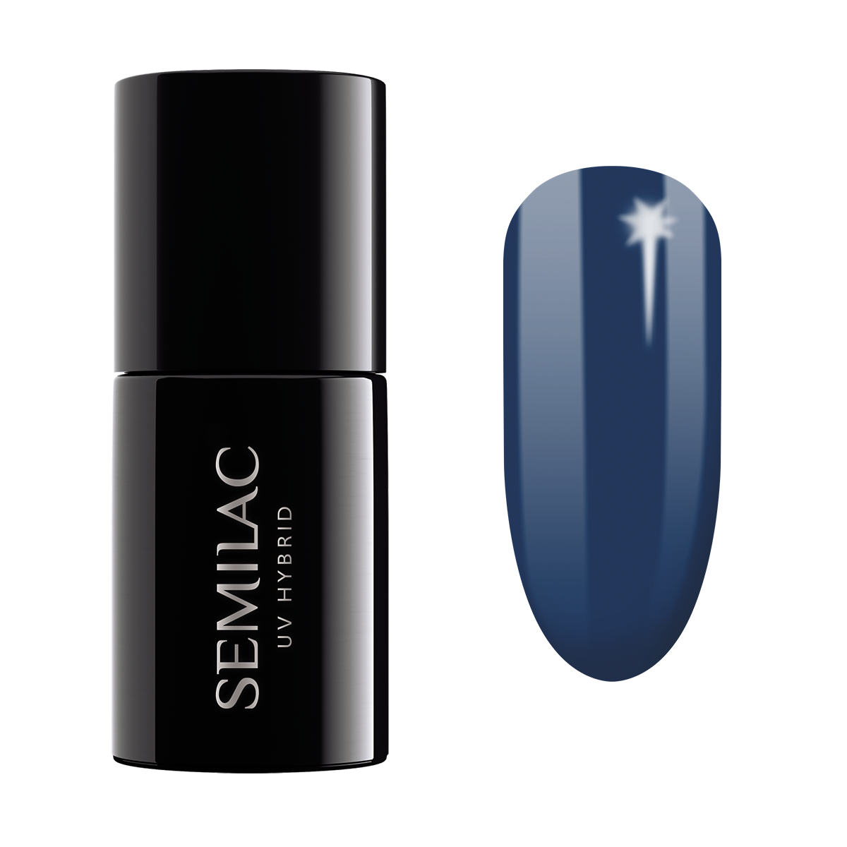 Semilac UV Hybrid гибридный лак для ногтей, 540 America Go! Go Venezuela!