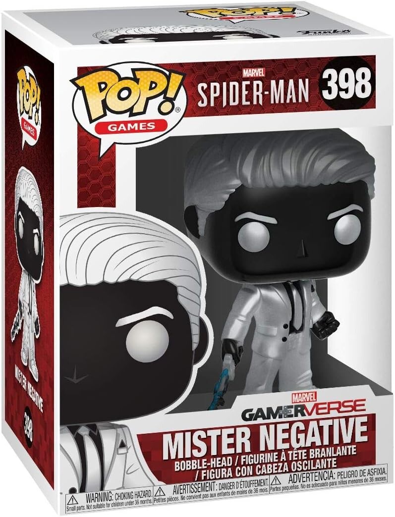 

Фигурка Funko Pop! Marvel Games: Spider-Man Video Game - Mr. Negative Collectible