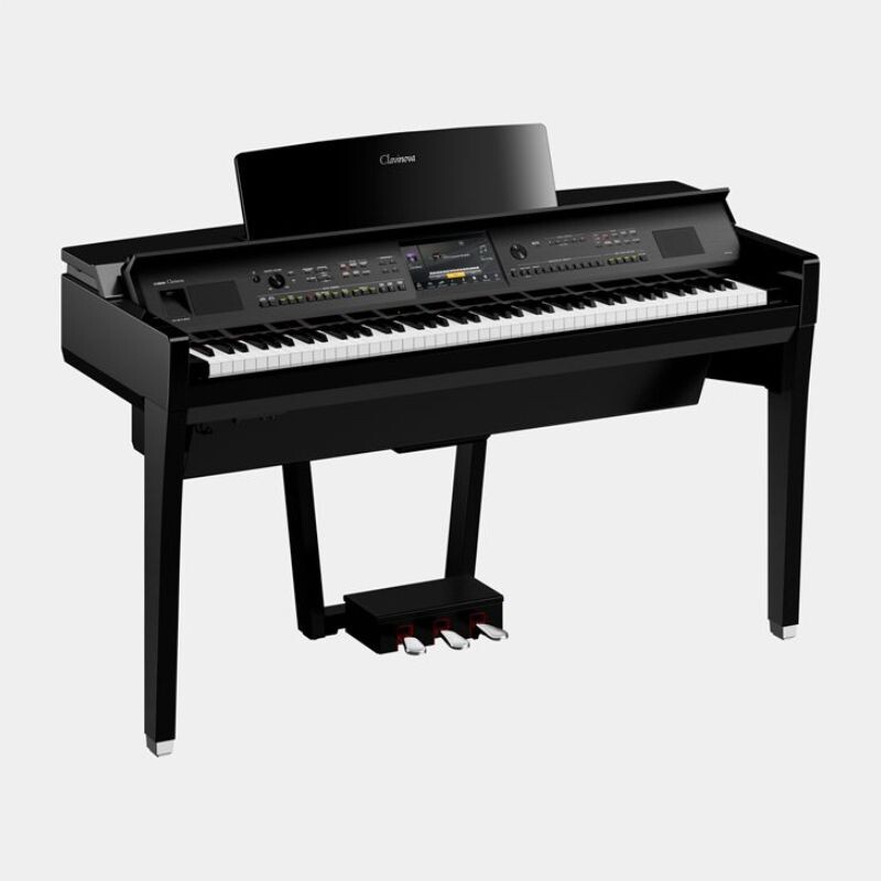

Пианино Yamaha CVP-809 Clavinova цифровое, черное дерево