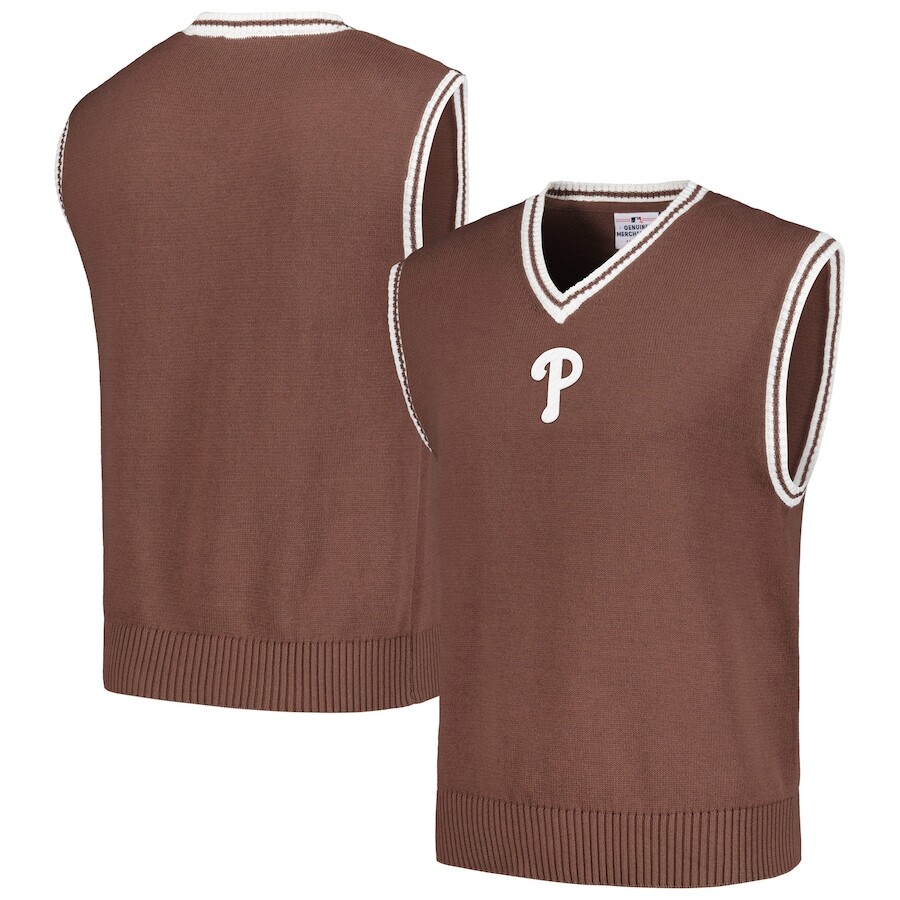 

Свитер PLEASURES Philadelphia Phillies, коричневый