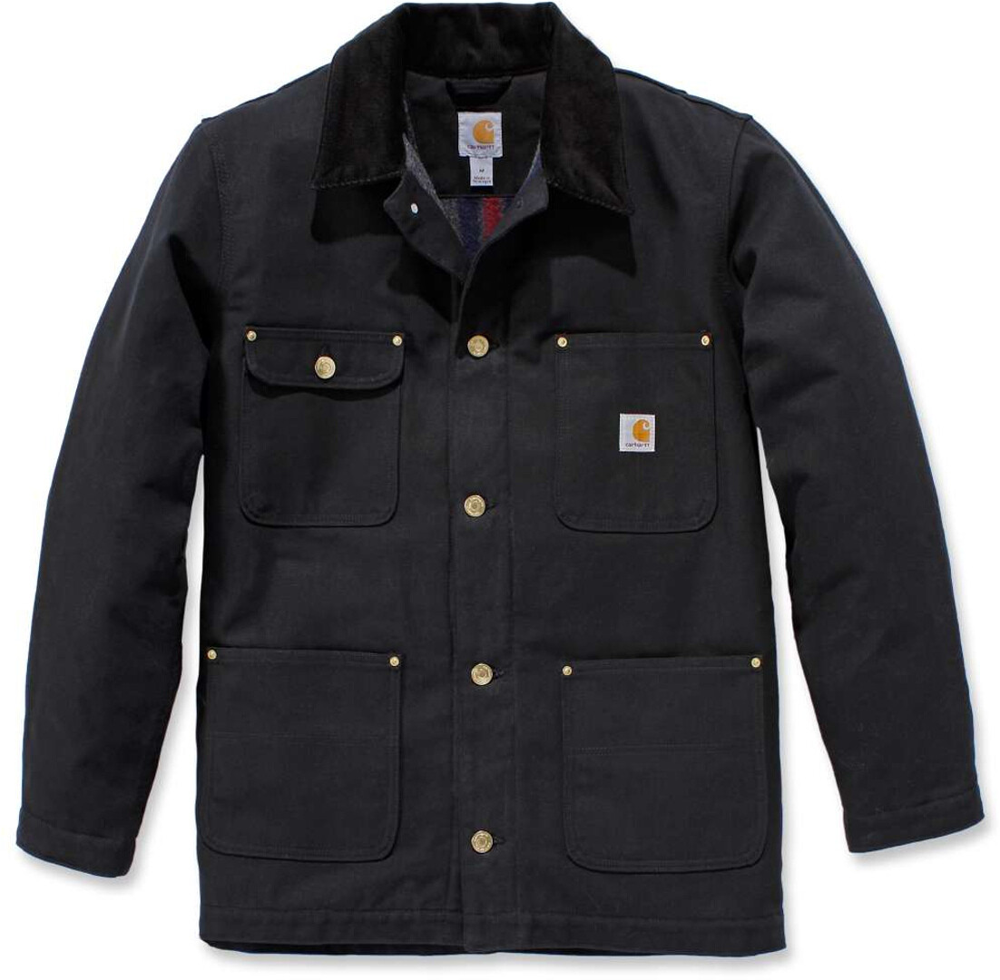 

Куртка Carhartt Firm Duck Chore Coat, черный