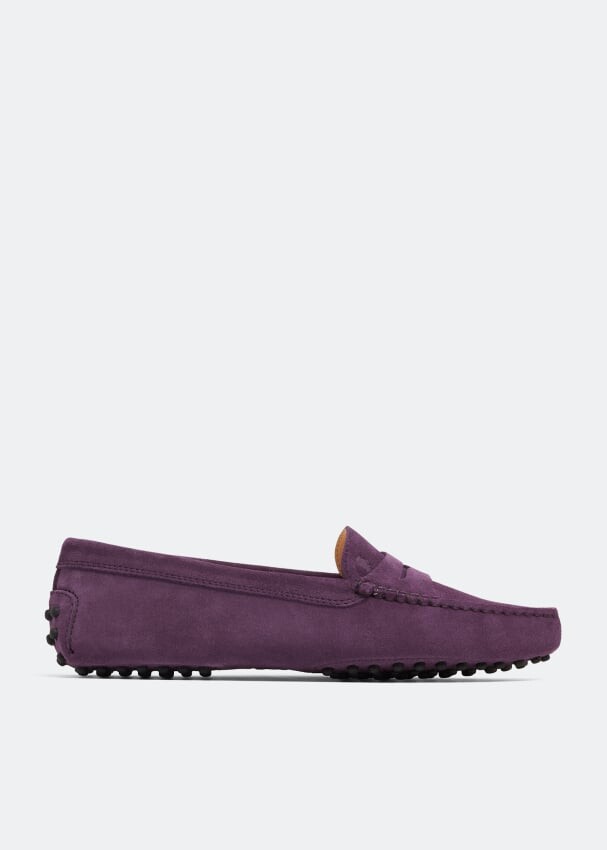 

Лоферы TOD'S Gommino driving loafers, фиолетовый