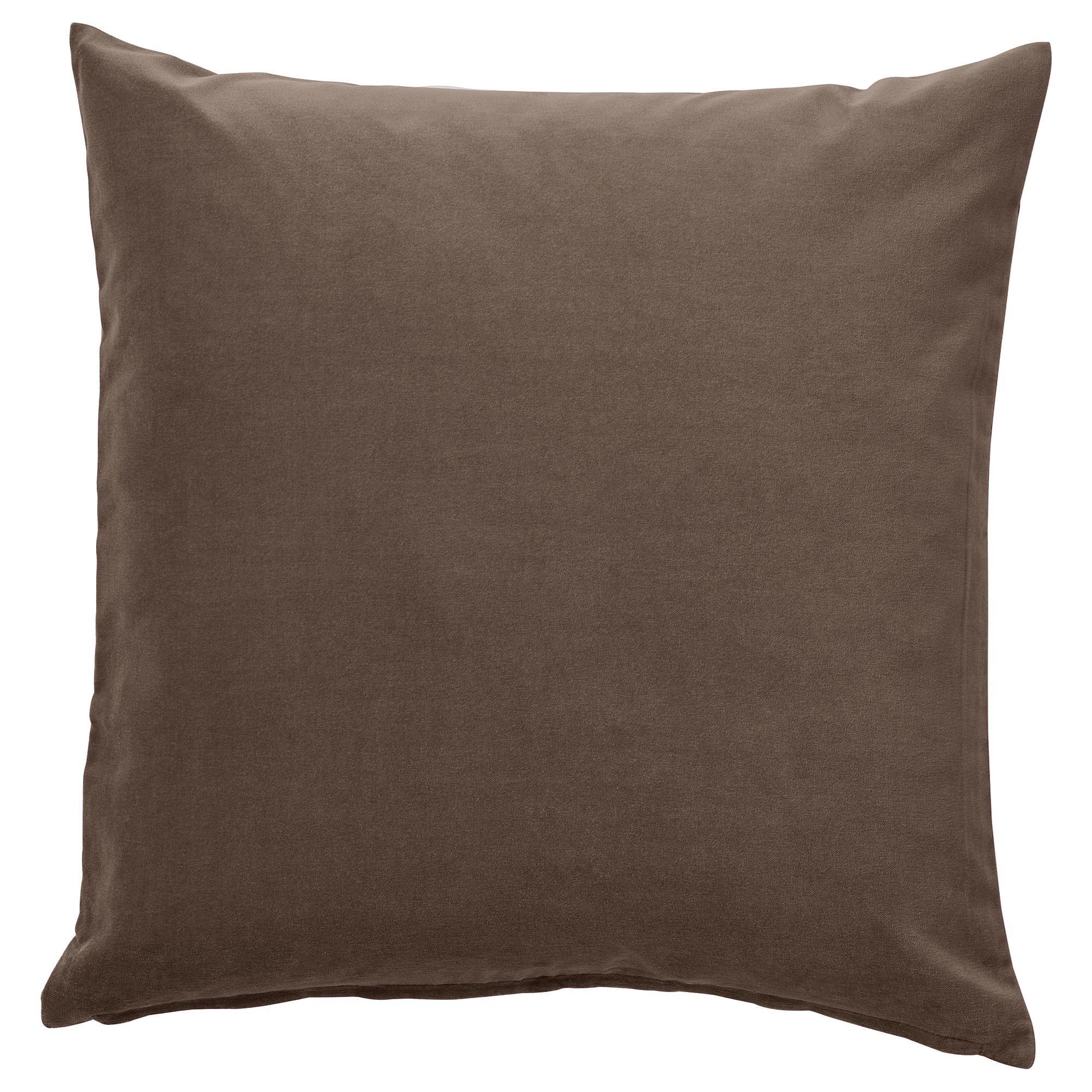 цена Чехол на подушку Ikea Sanela, серо-коричневый