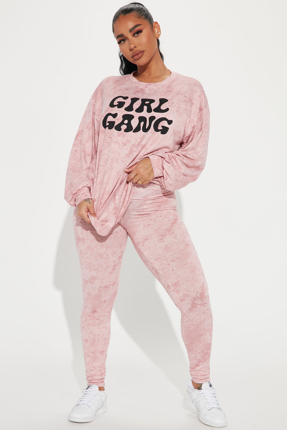

Леггинсы Fashion Nova TP4302, розовый