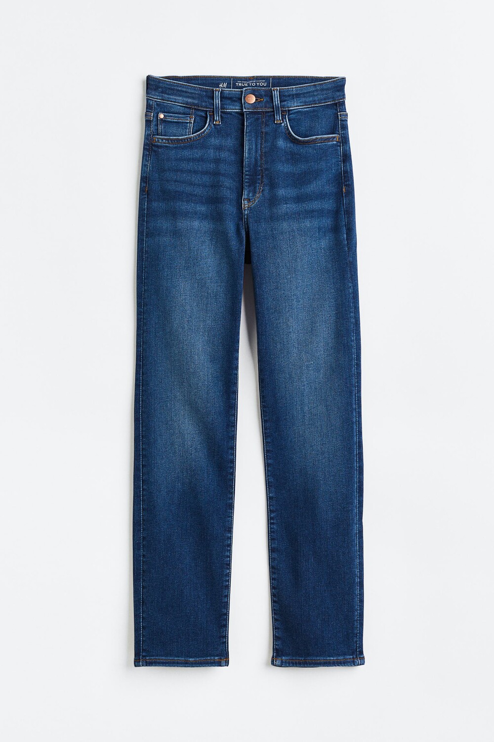 

Джинсы H&M True To You Slim High, темно-синий