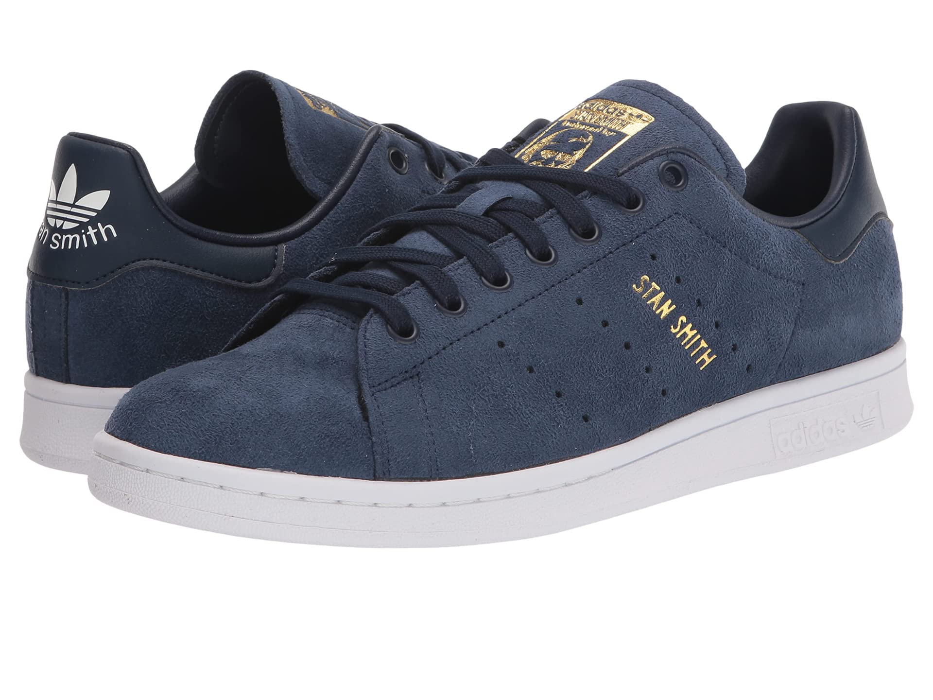 Мужские кроссовки Adidas Originals Stan Smith, темно-синий кроссовки adidas stan smith цвет blue suede white gold metallic