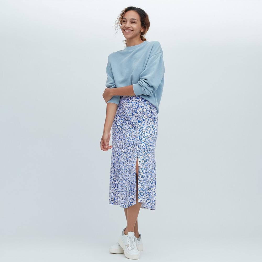 

Юбка Uniqlo, синий