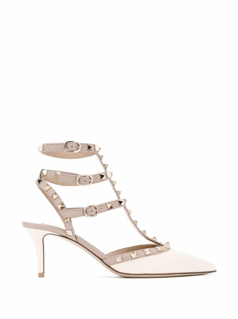 

Кожаные слингбэки Rockstud Valentino