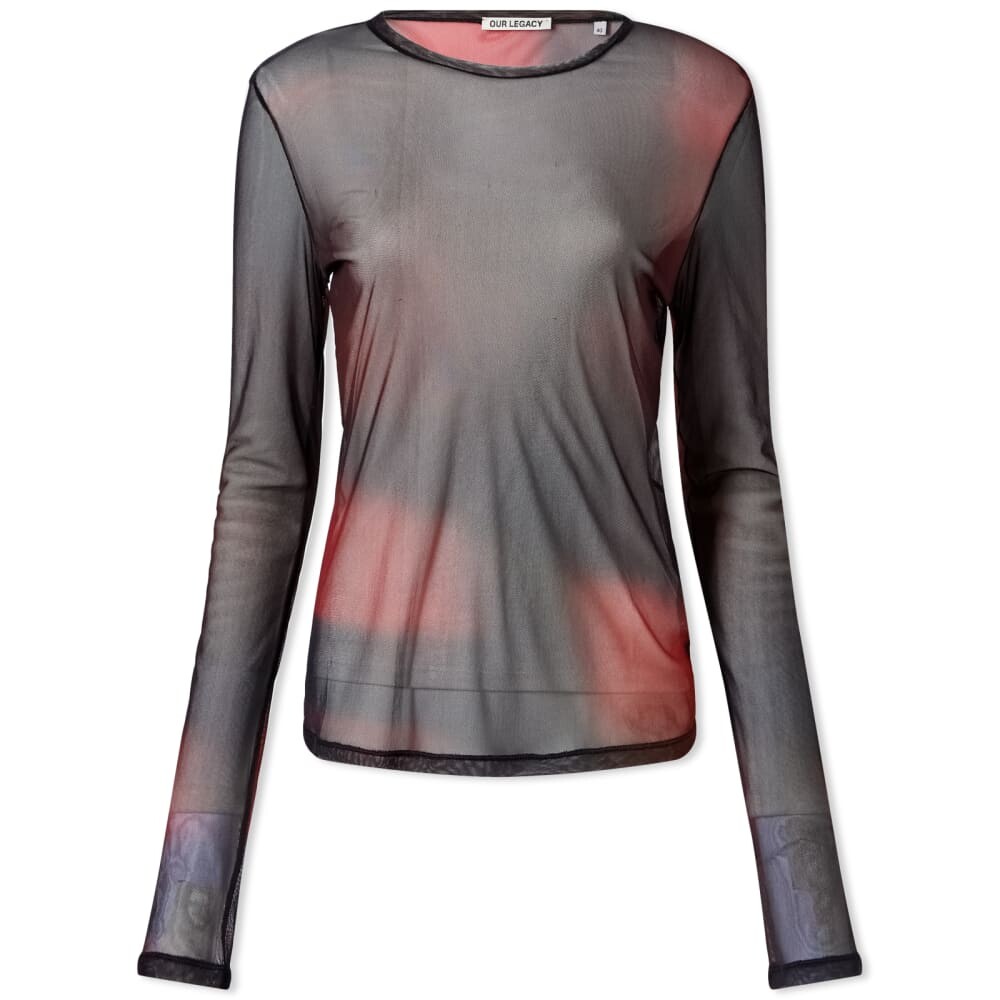 

Топ Our Legacy Long Sleeve Super Slim Printed Tee