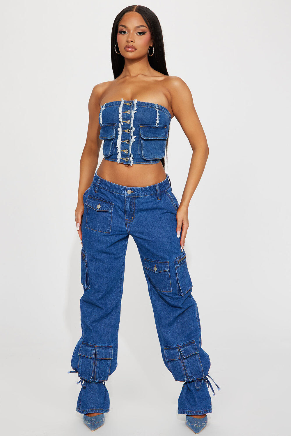 

Джинсы Fashion Nova TTC82, синий
