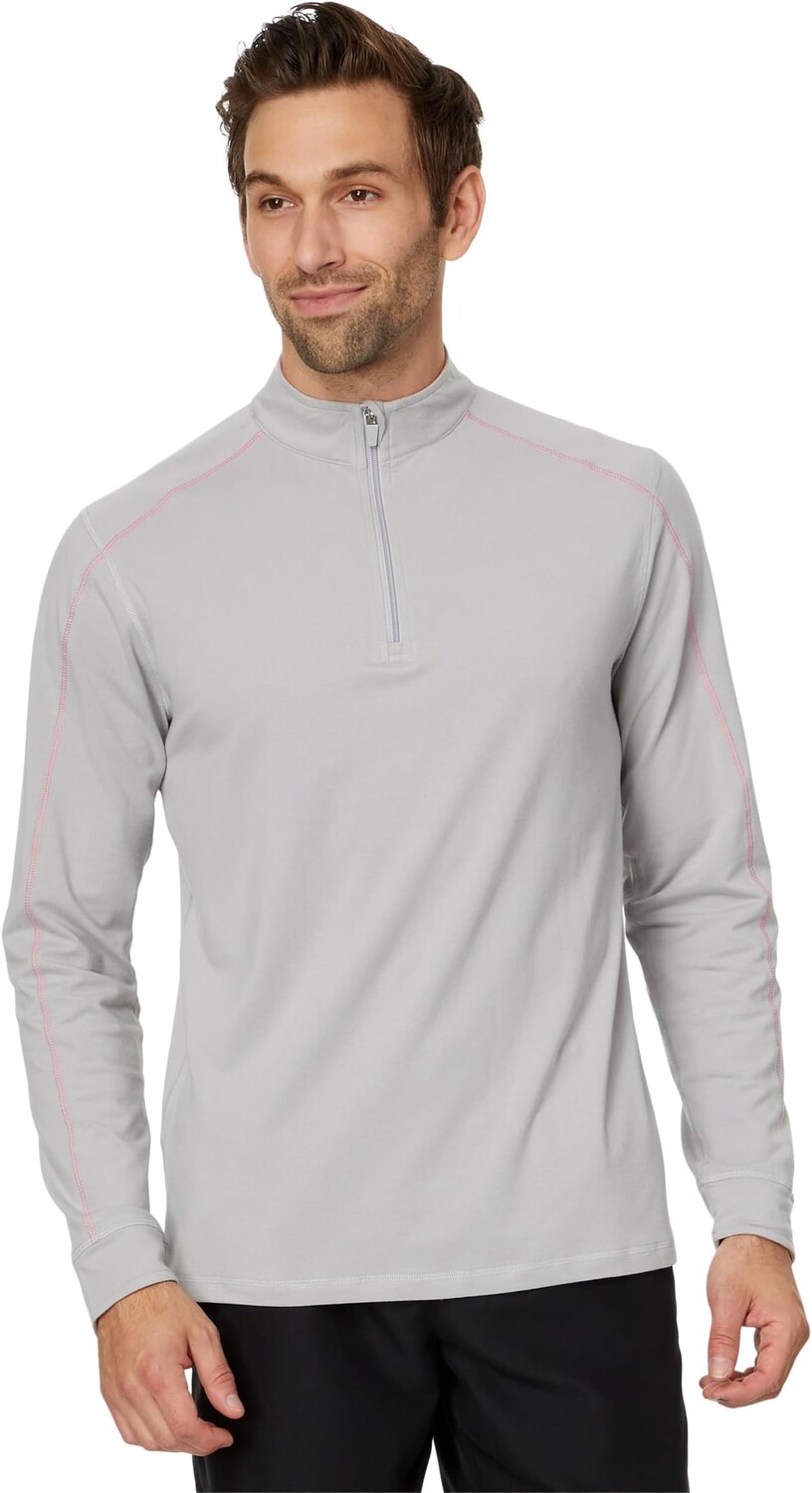 

Пуловер tasc Performance Carrollton 1/4 Zip, цвет Silver/Punch Heather
