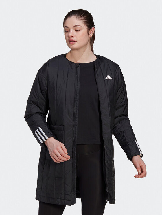 

Пуховик стандартного кроя Adidas, черный