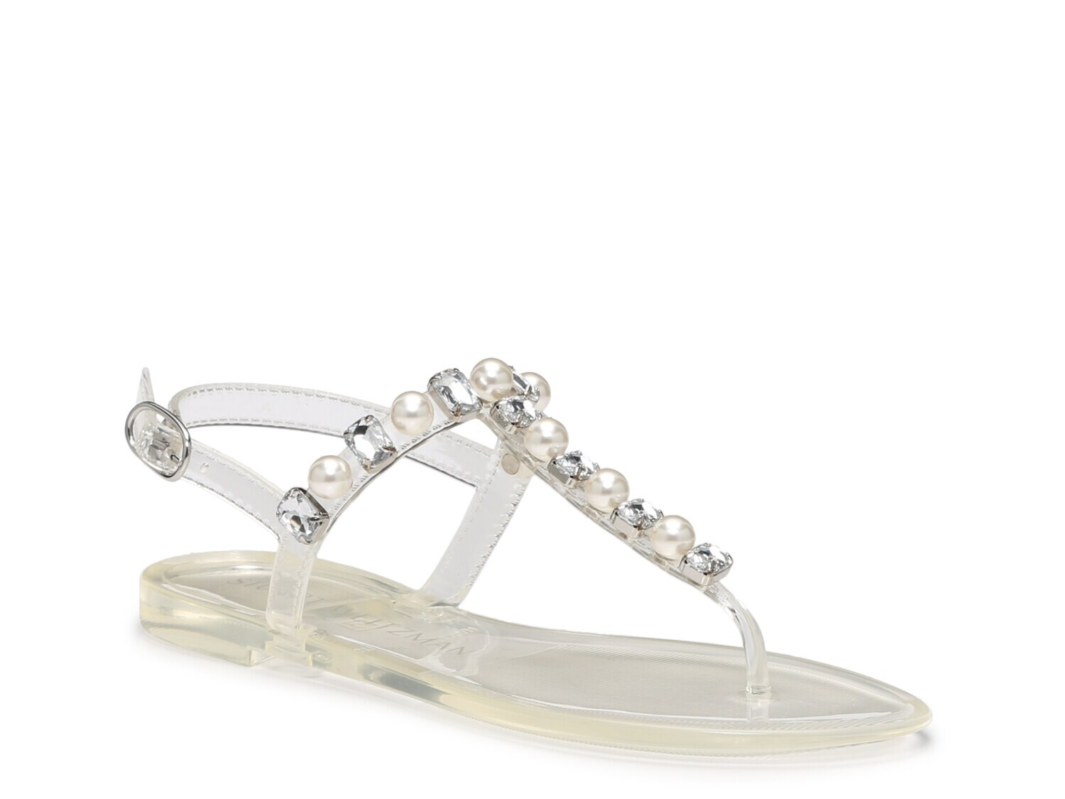 

Сандалии Stuart Weitzman Goldie Jelly, прозрачный