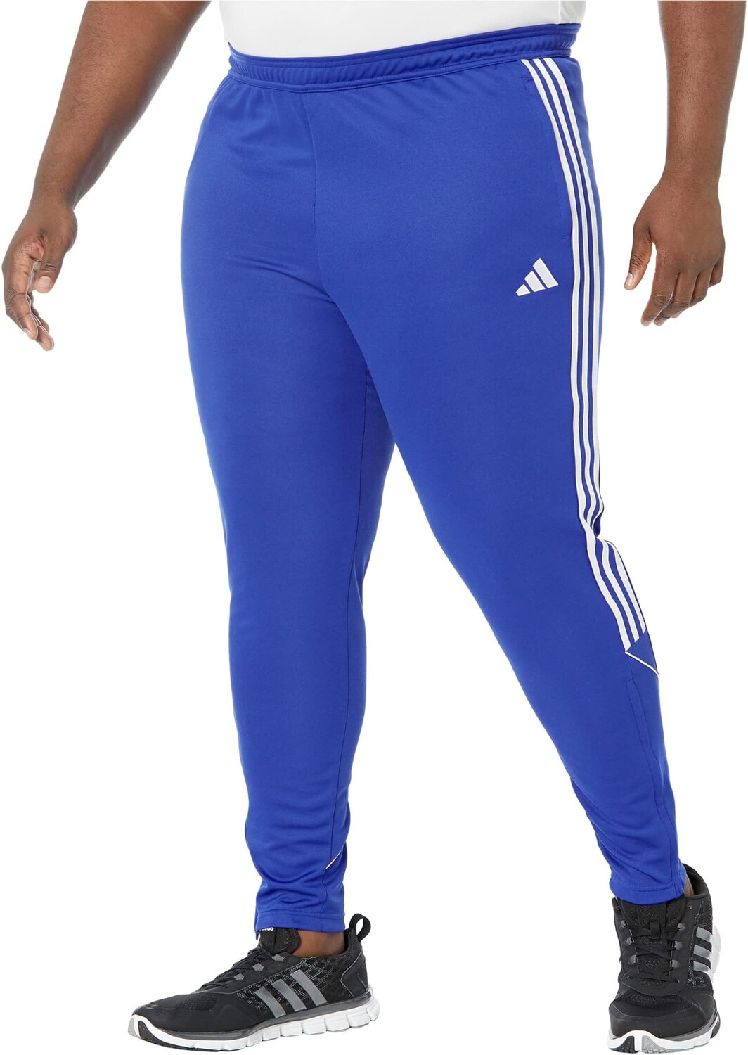

Брюки Adidas Big & Tall Tiro '23 Pants, цвет Semi Lucid Blue/White