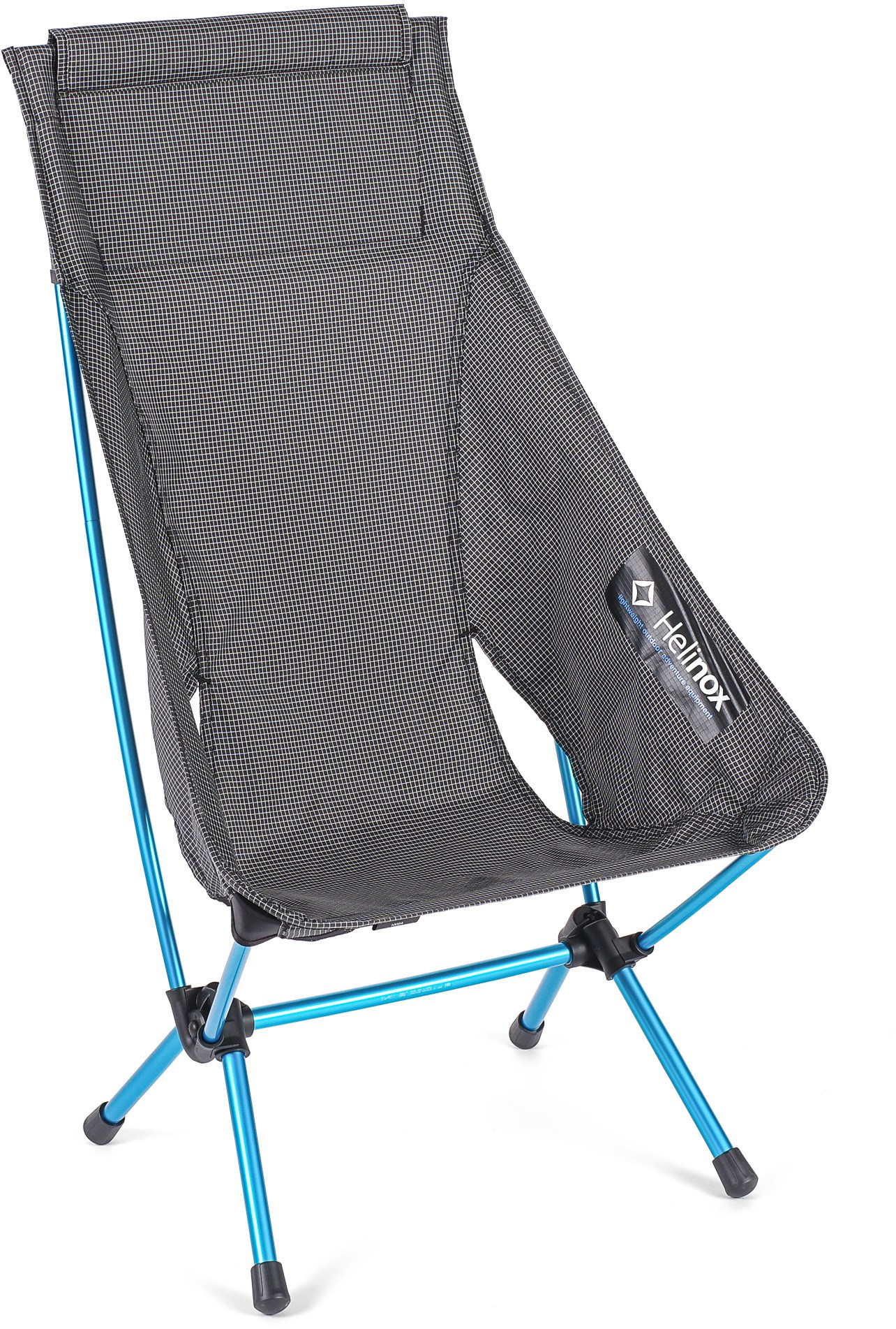 Стул Zero Highback Helinox, черный outdoor patio chair folding zero gravity lounge chair outdoor camp reclining chair with pillow chaise chairs