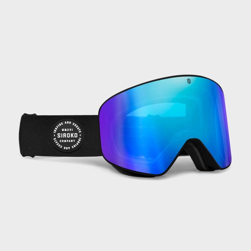 Мужские и женские лыжные очки для зимних видов спорта GX New Mexico SIROKO синие