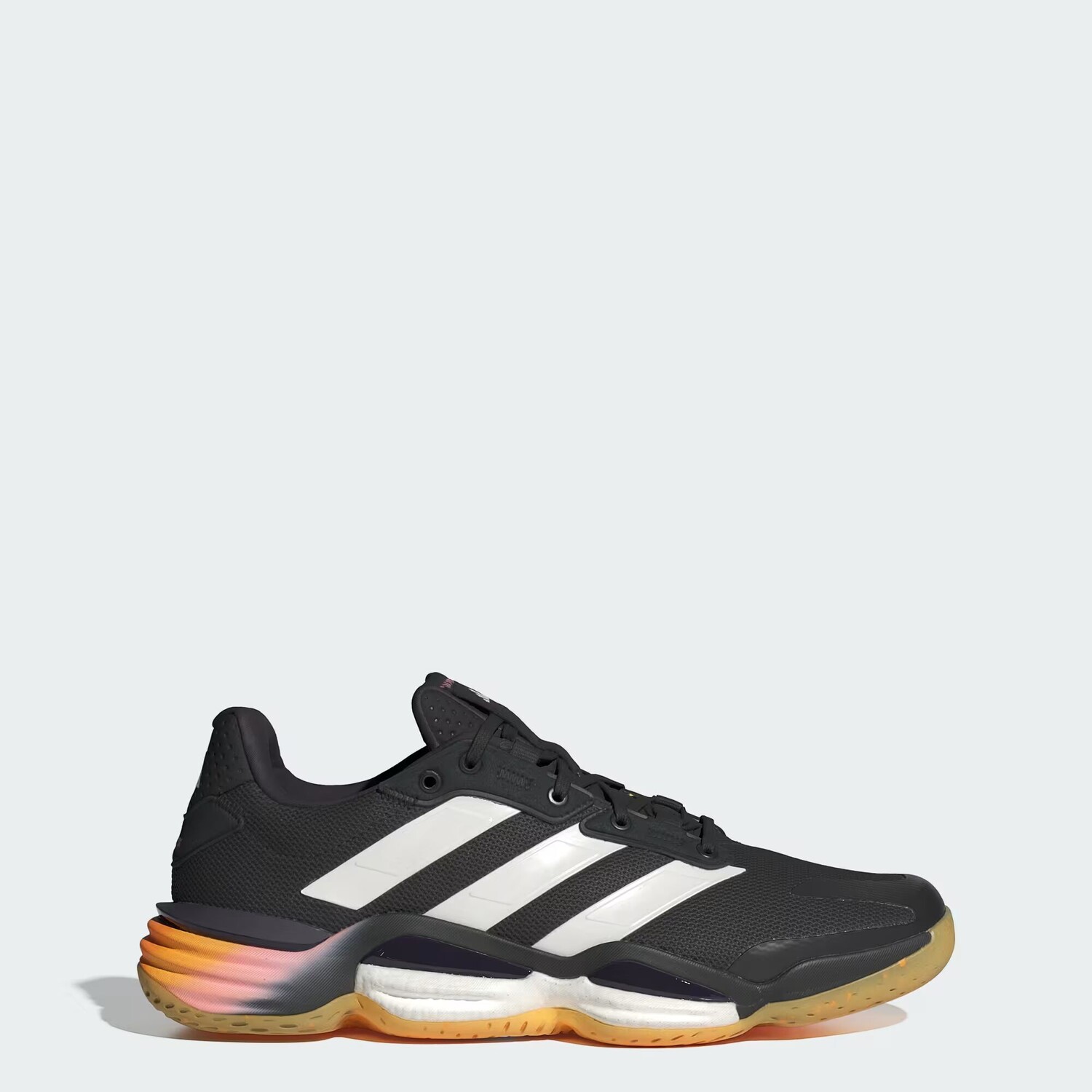 

Домашние кроссовки Stabil 16 Adidas, цвет Core Black/Zero Metalic/Aurora Black