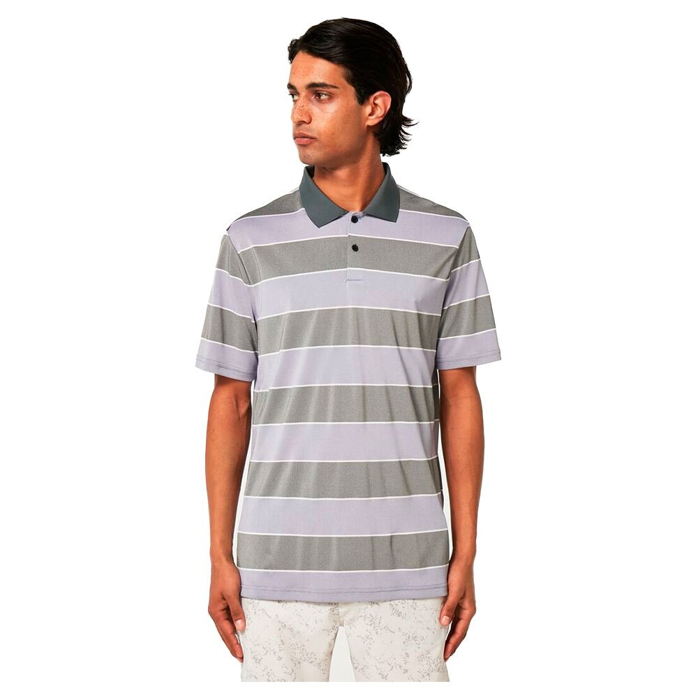 

Поло с коротким рукавом Oakley Comfort Stripe, красный