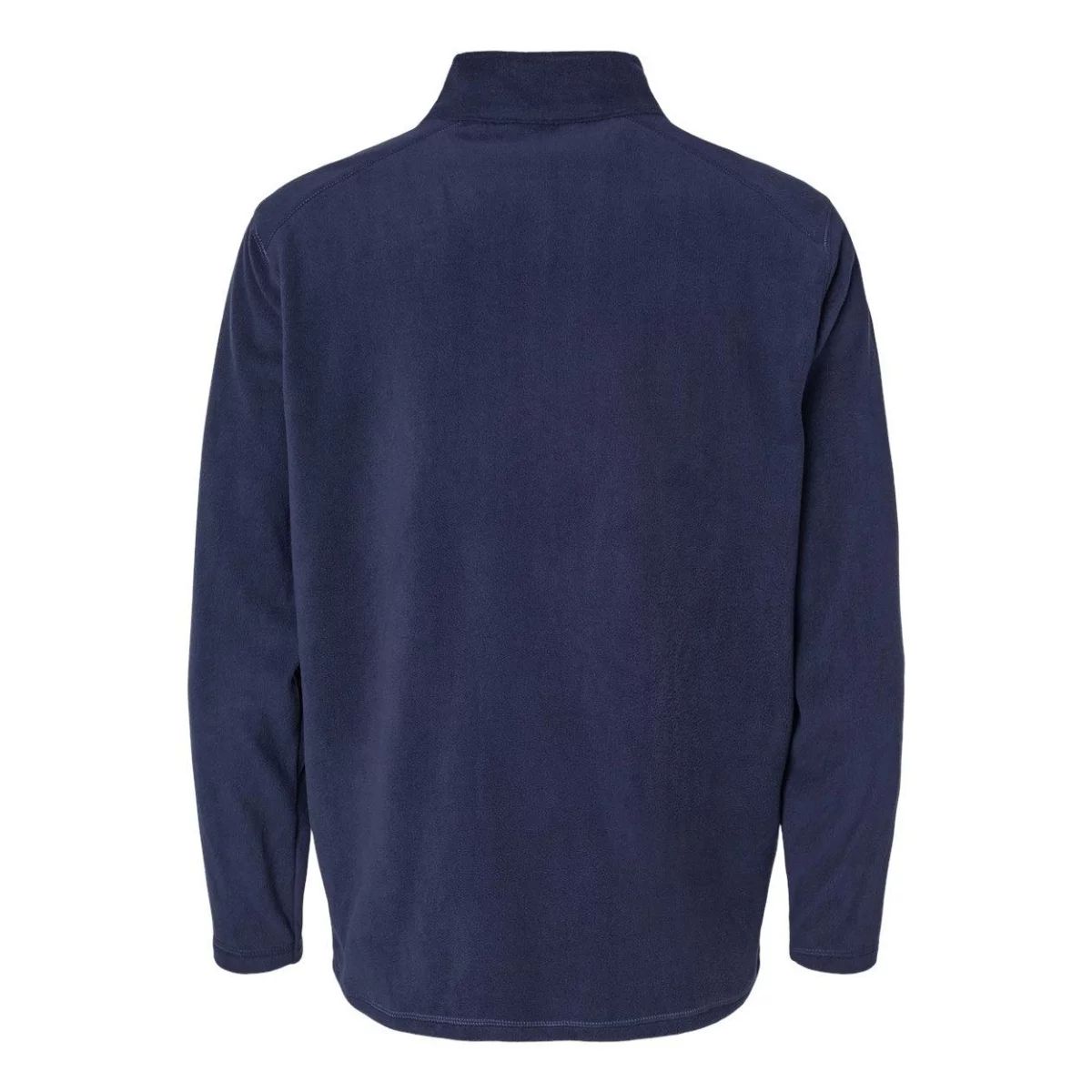 Eco Revive Флисовый пуловер с молнией в четверть размера Micro-Lite Augusta Sportswear, синий