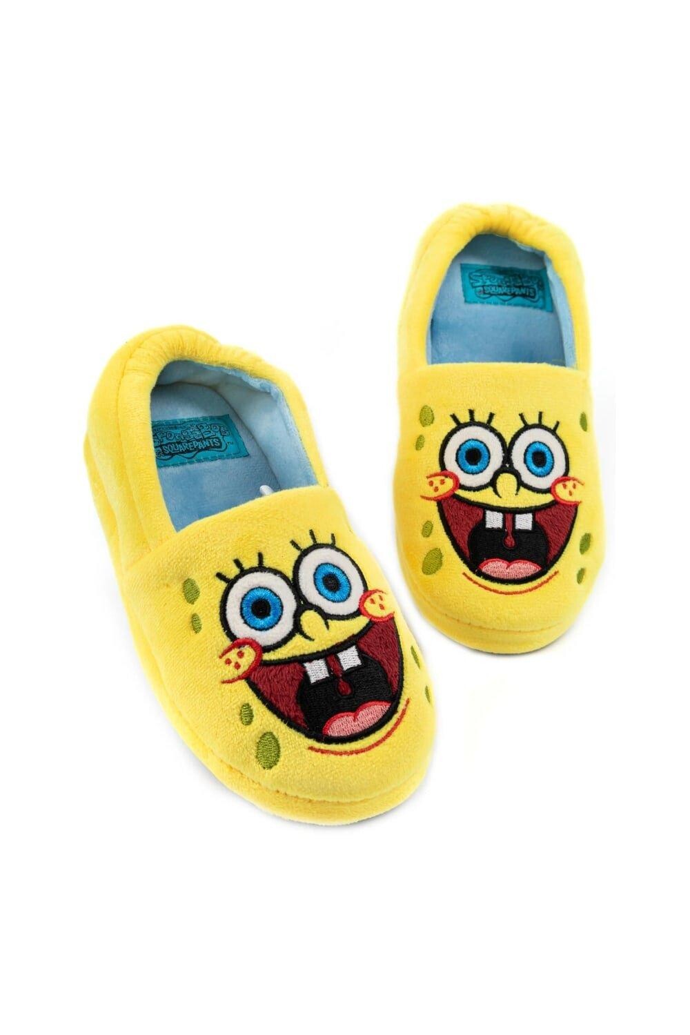 

Тапочки для лица SpongeBob SquarePants, желтый