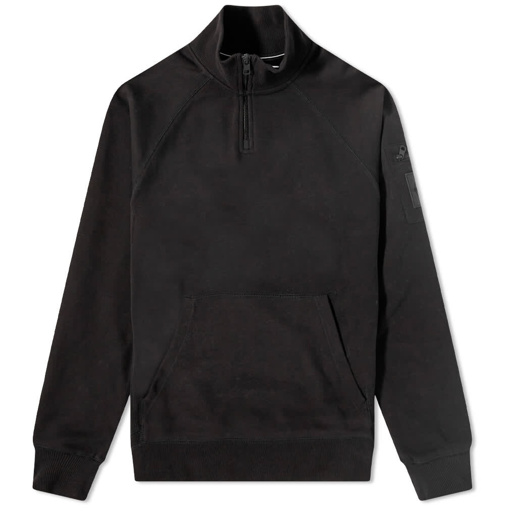 

Толстовка Calvin Klein Monogram Badge Half Zip Sweat, Черный
