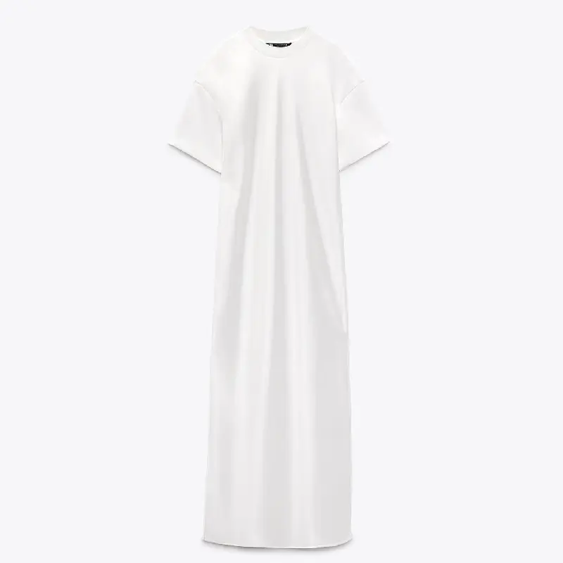 

Платье Zara Satin Midi, белый