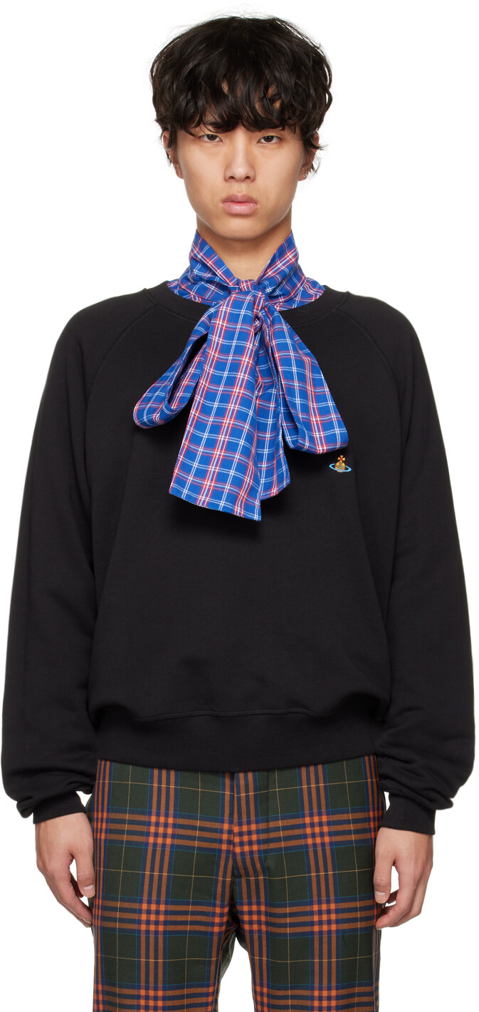 

Черный свитшот реглан Vivienne Westwood