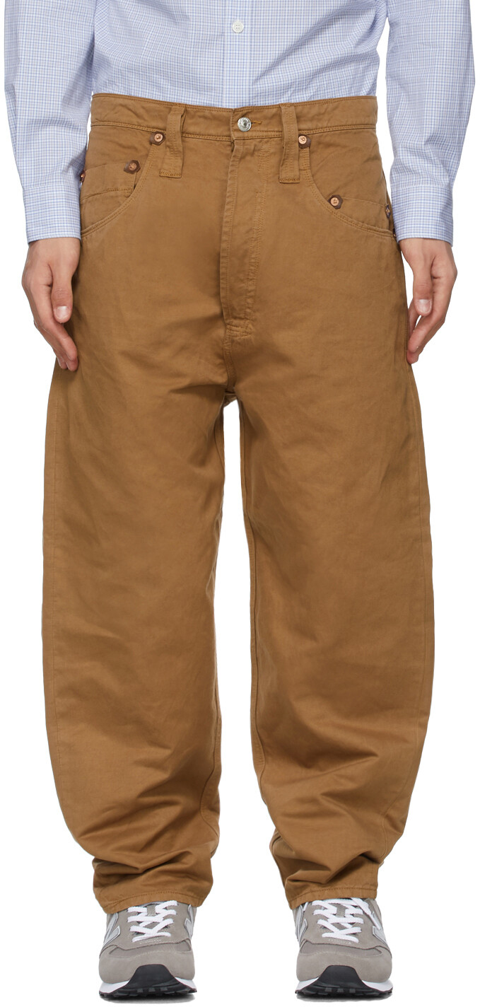

Брюки Tan Levi's Edition, окрашенные в готовом виде Junya Watanabe