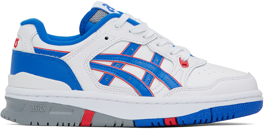 

Бело-синие кроссовки EX89 Asics