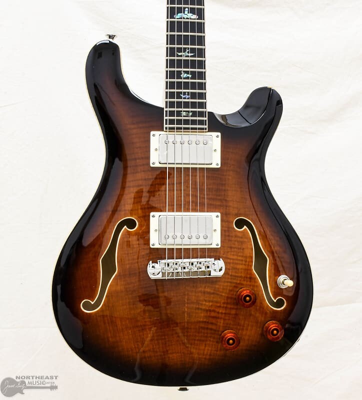 

PRS SE Hollowbody II Piezo — Black Gold Burst (серийный номер: 12723)