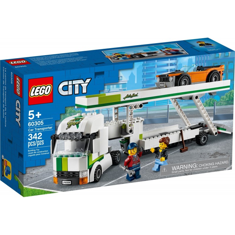 Конструктор LEGO City 60305 Автовоз конструктор lego city 60305 автовоз