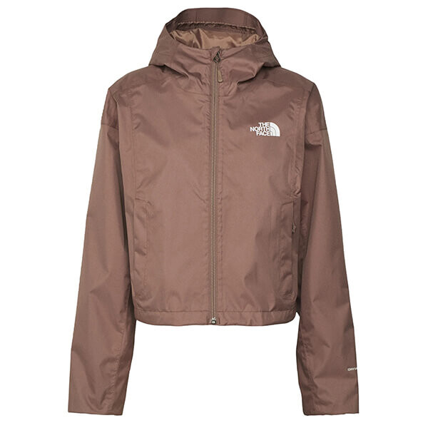 

Куртка The North Face Cropped Quest, розово-коричневый/пудровый