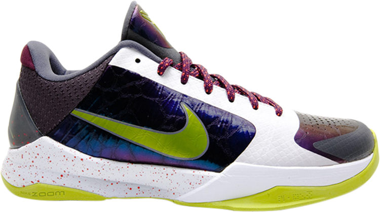 Лимитированные кроссовки Nike Zoom Kobe 5 'Chaos', фиолетовый - фото