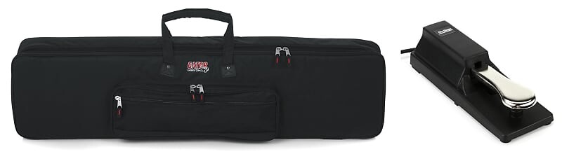 

Gator GKB-76 SLIM Keyboard Gig Bag в комплекте с сценической педалью сустейна KSP100 Keyboard Gator + On-Stage GKB-76 SLIM=1 KSP100=1
