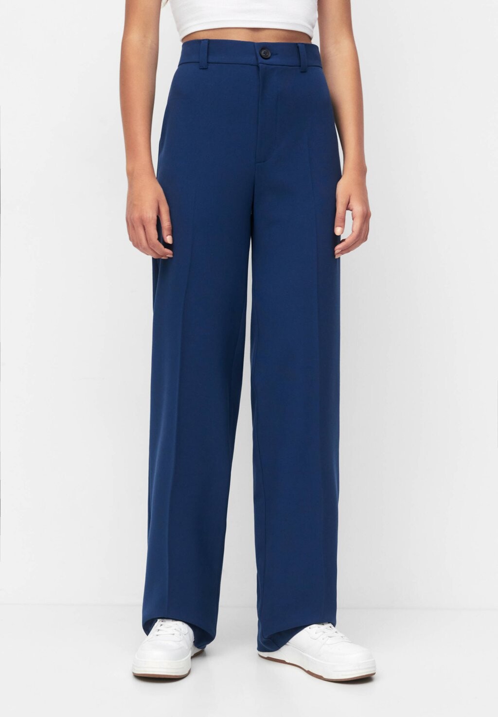 

Брюки PULL&BEAR, темно-синий