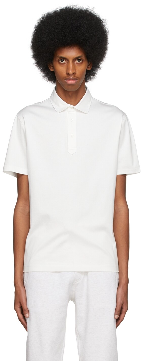 

Поло из хлопкового джерси Off-White Brunello Cucinelli