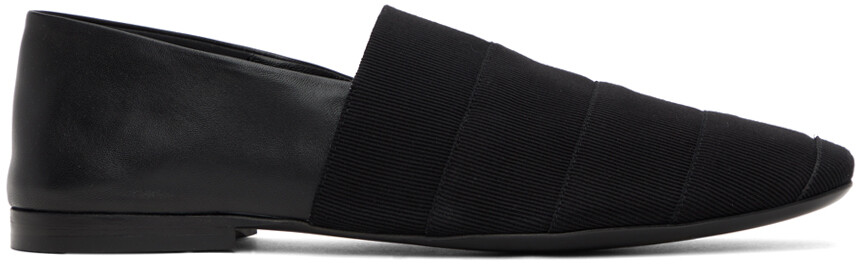 

Черные лоферы без шнурков Ferragamo