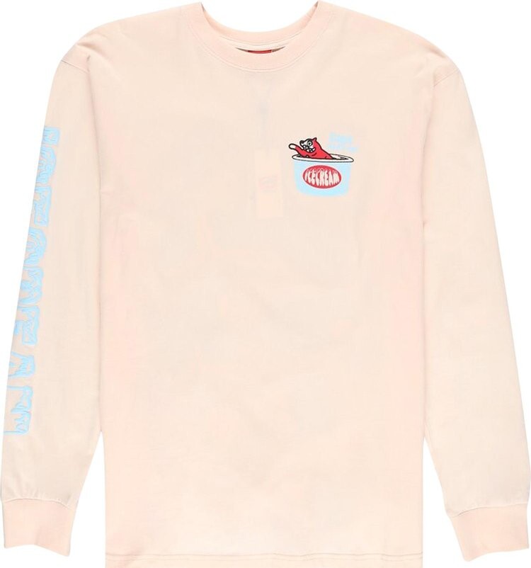 

Лонгслив Icecream Cup Or Cone Long-Sleeve 'Vanilla Cream', кремовый