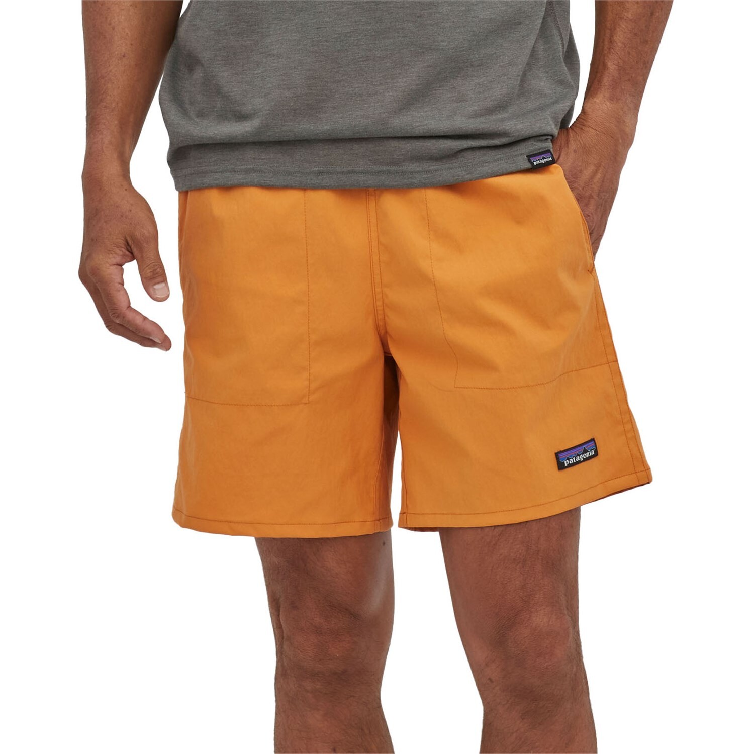 

Шорты Patagonia Baggies Lights, оранжевый