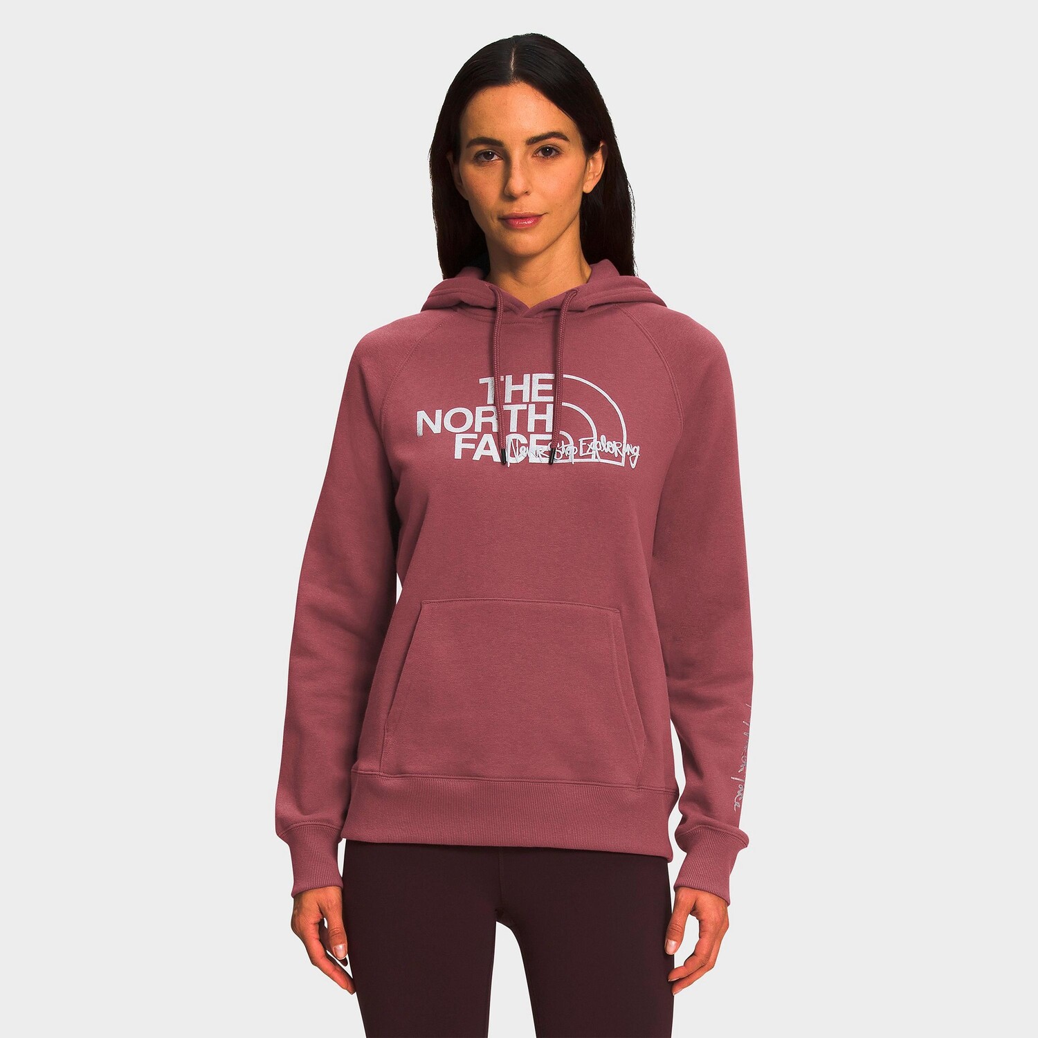 

Женская толстовка с капюшоном The North Face Graphic Injection, фиолетовый