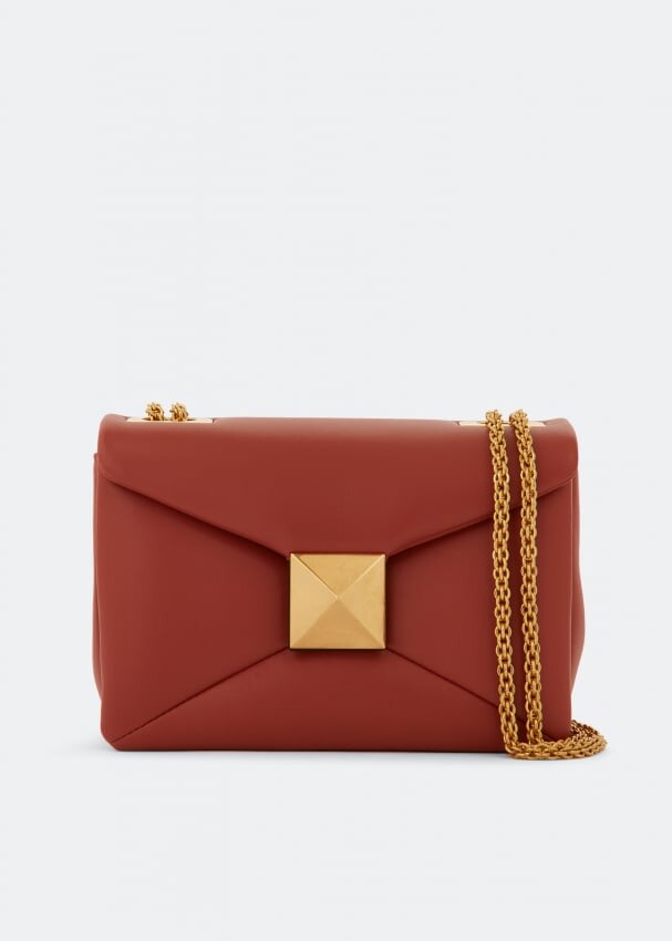 

Сумка VALENTINO GARAVANI One Stud chain bag, красный
