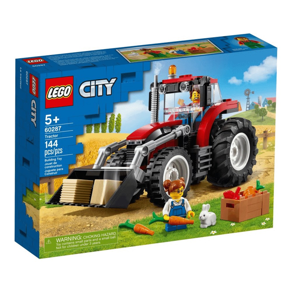 конструктор lego city трактор 60287 Конструктор LEGO City 60287 Трактор