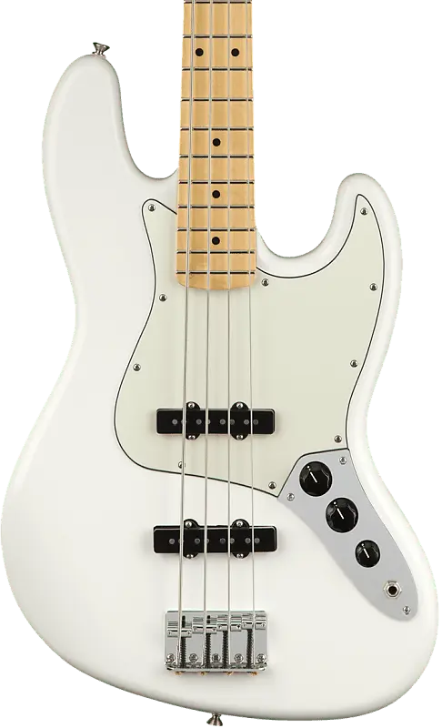 

Fender Player Series Jazz Bass Кленовый гриф Polar White