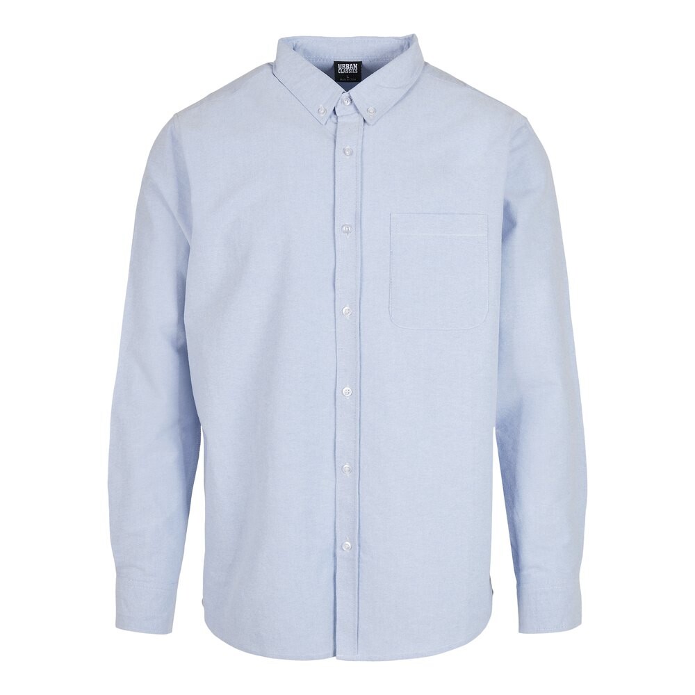 

Рубашка Urban Classics Basic Cotton Urban Classics, синий