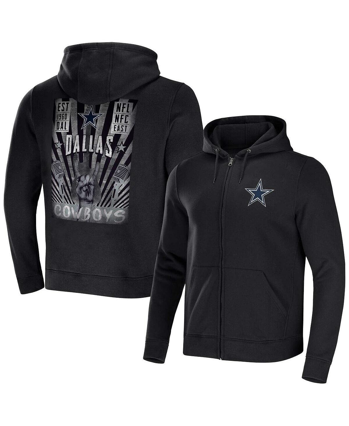

Мужская коллекция nfl x darius rucker от black dallas cowboys rocker с капюшоном во всю молнию Fanatics, черный