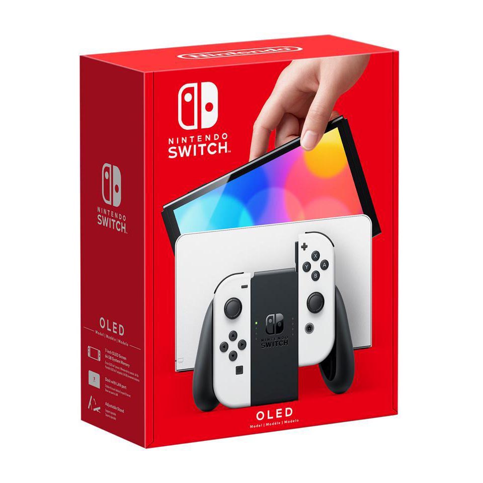 Игровая консоль Nintendo Switch OLED, белый – купить по выгодным ценам с  доставкой из-за рубежа через сервис «CDEK.Shopping»