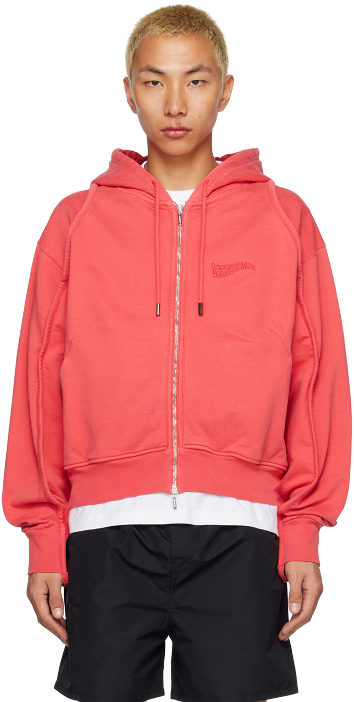 

Красная толстовка с капюшоном Le Sweatshirt Camargue Jacquemus, Красный, Красная толстовка с капюшоном Le Sweatshirt Camargue Jacquemus