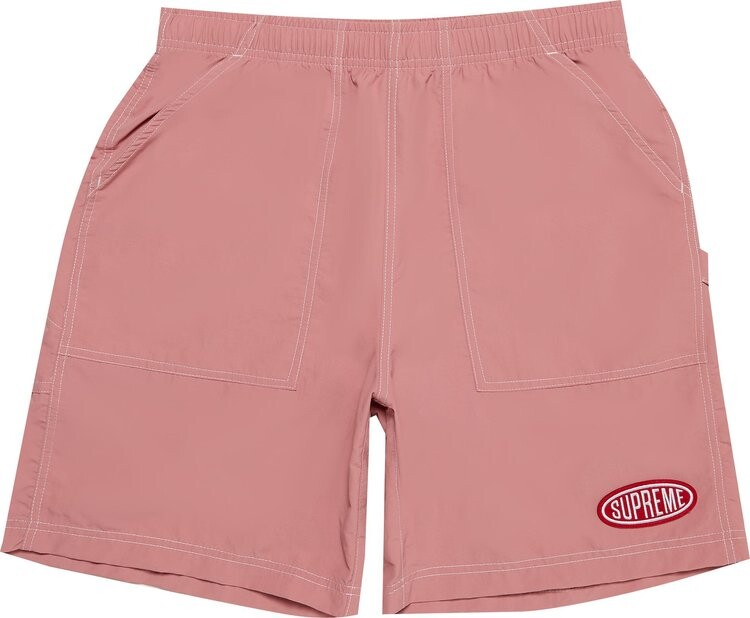 

Шорты Supreme Nylon Painter Short 'Dusty Rose', розовый