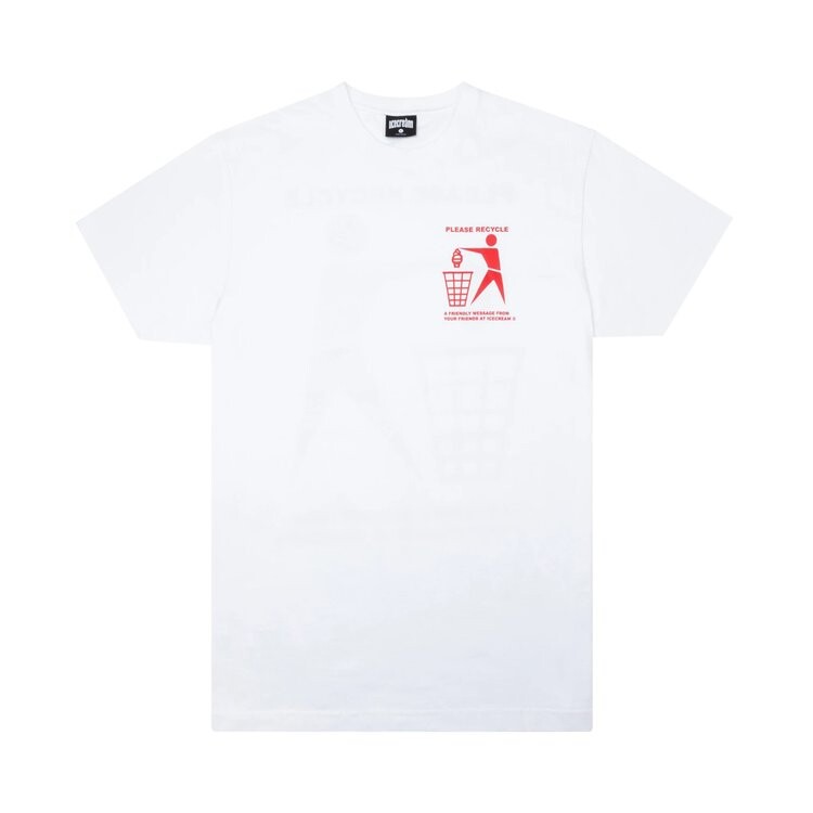 

Футболка Icecream Recycle Tee 'White', белый